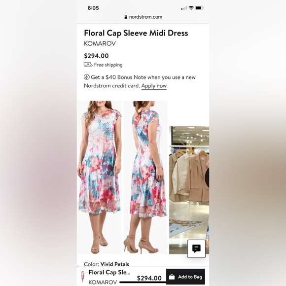 Gorgeous Komarov Summer Dress - Picture 13 of 13